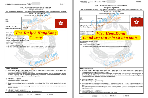 thong bao nghi le hongkong - quang minh visa